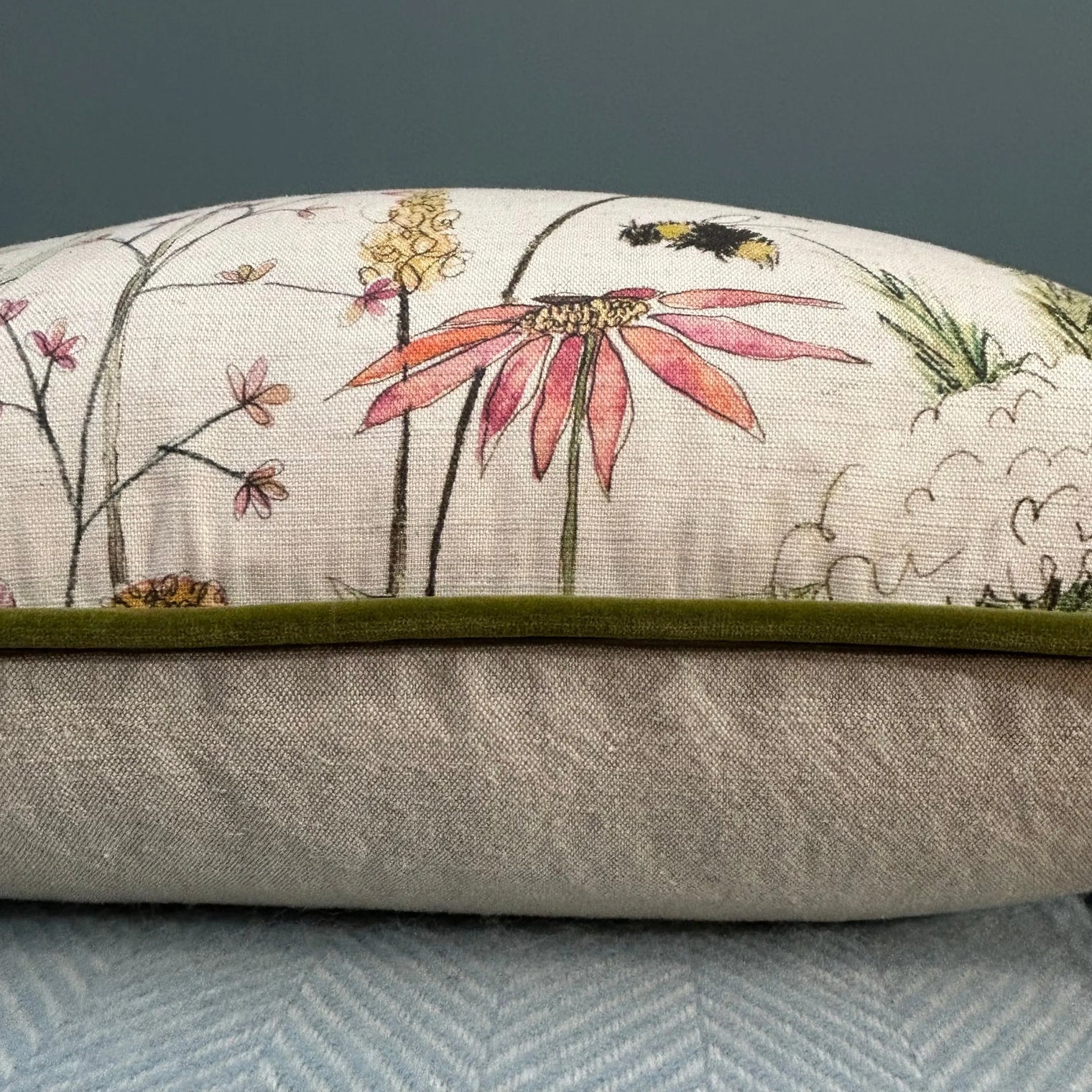 Voyage Wildflower Cushion FABRIC HOUSE