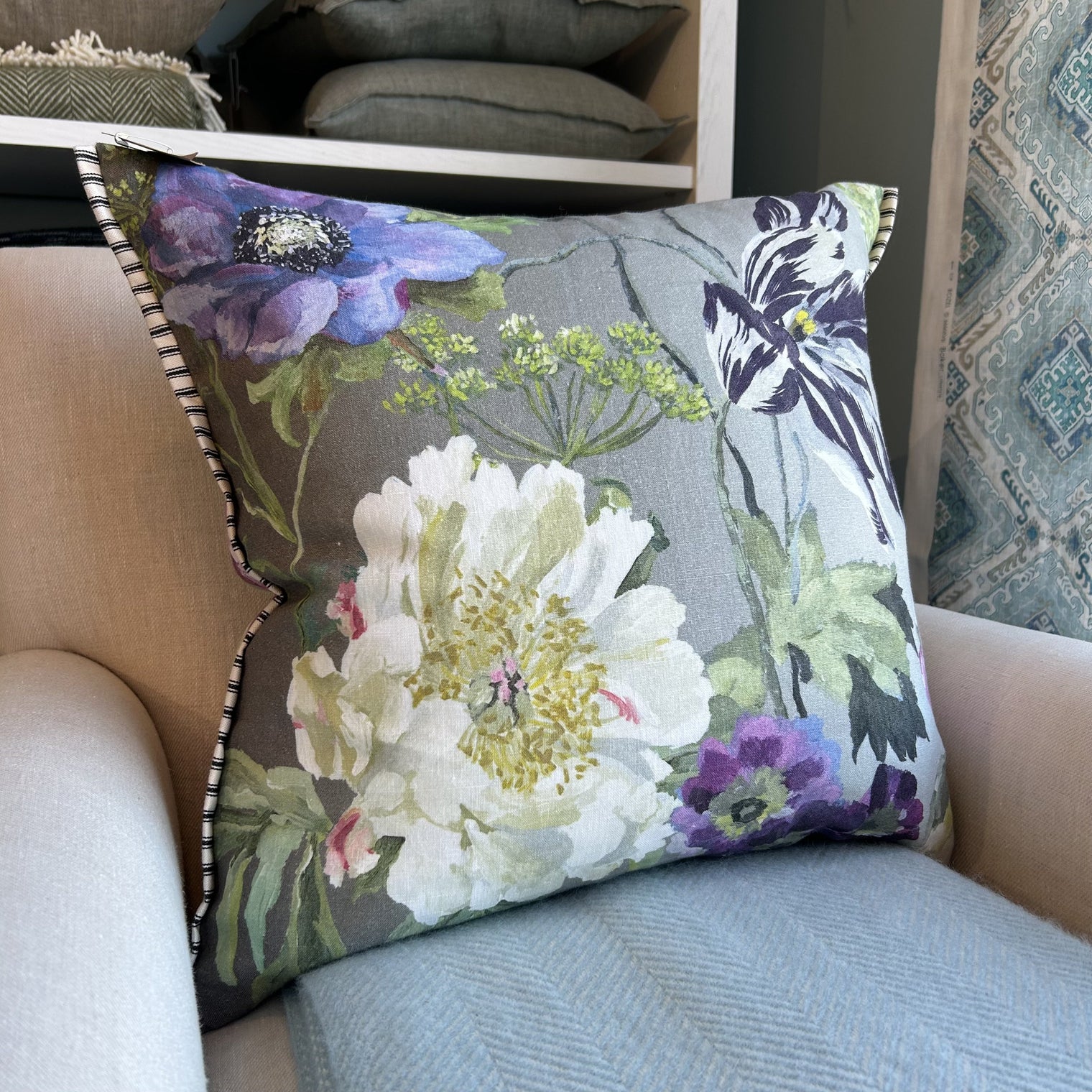 Designer's Guild Alexandria Cushion FABRIC HOUSE