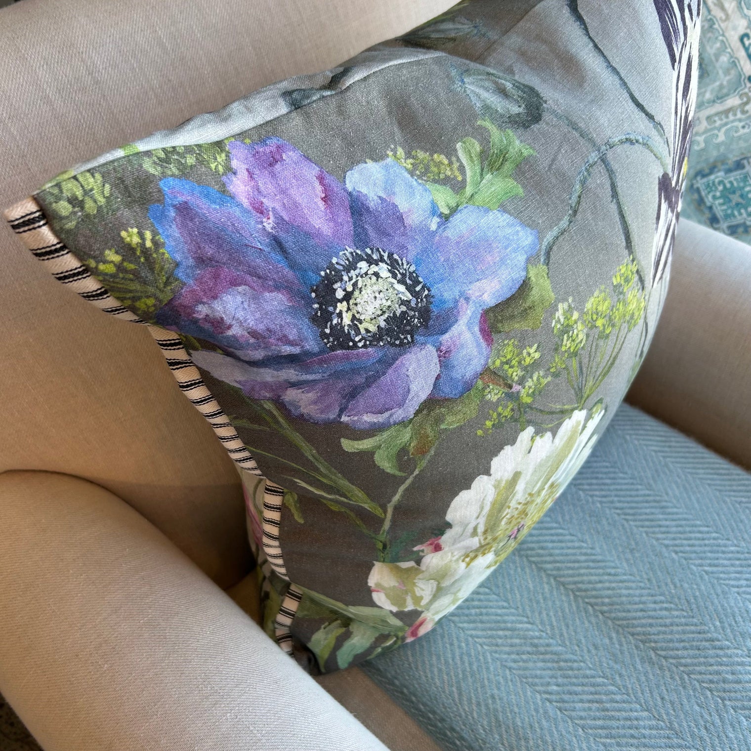 Designer's Guild Alexandria Cushion FABRIC HOUSE