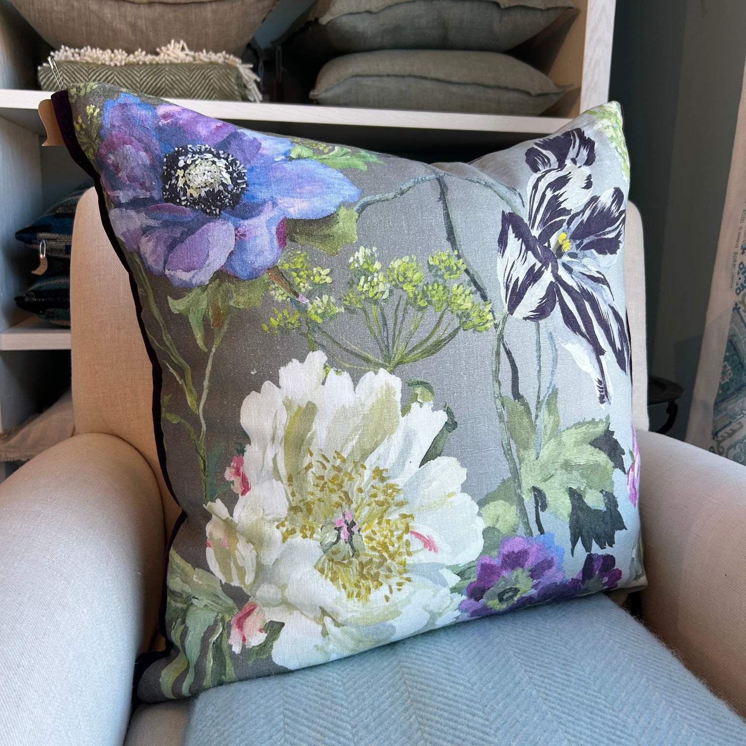 Designer's Guild Alexandria Cushion FABRIC HOUSE