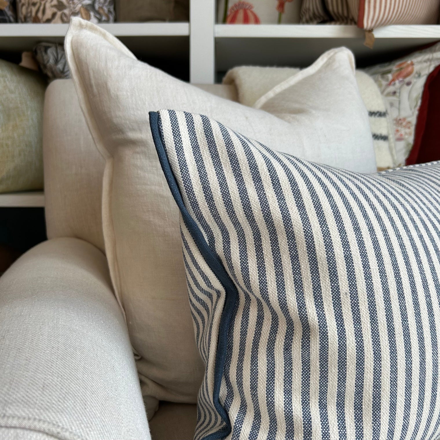 Mariola Stripe Cushion FABRIC HOUSE