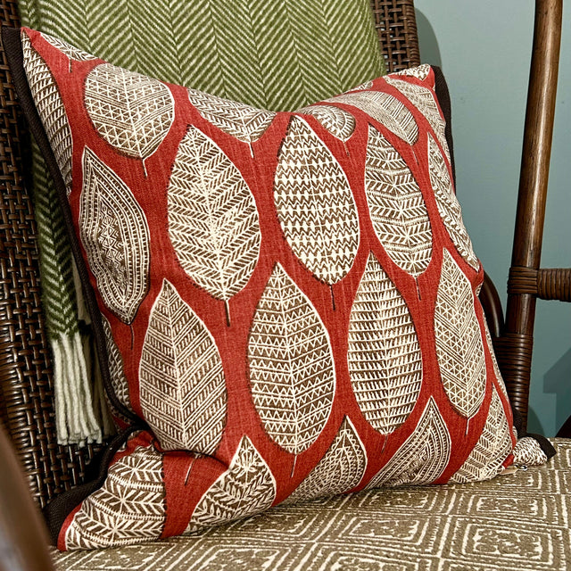 Malabar Pimento Cushion FABRIC HOUSE