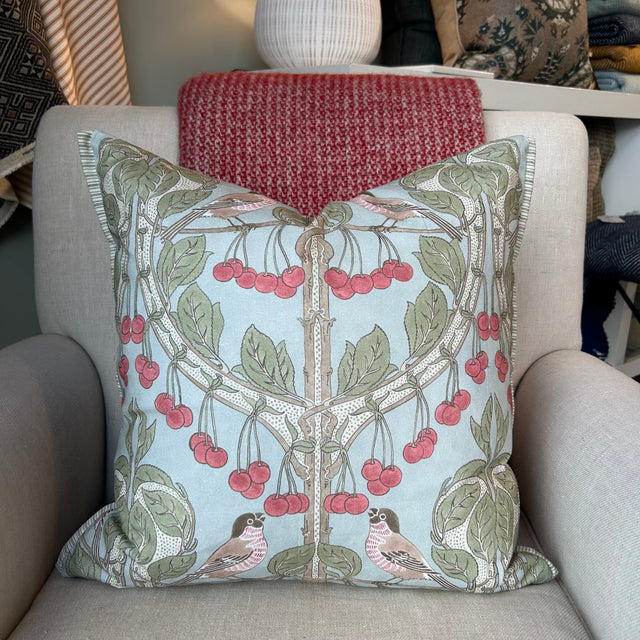 GP&J Baker Birds & Cherries Cushion Not specified
