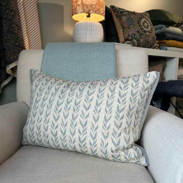 'Anohki' Azure Cushion Not specified