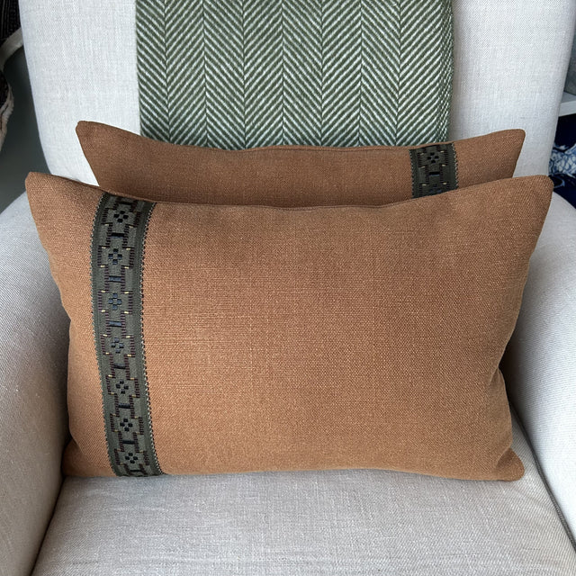 Lintosca Linen with Trim Cushion Not specified