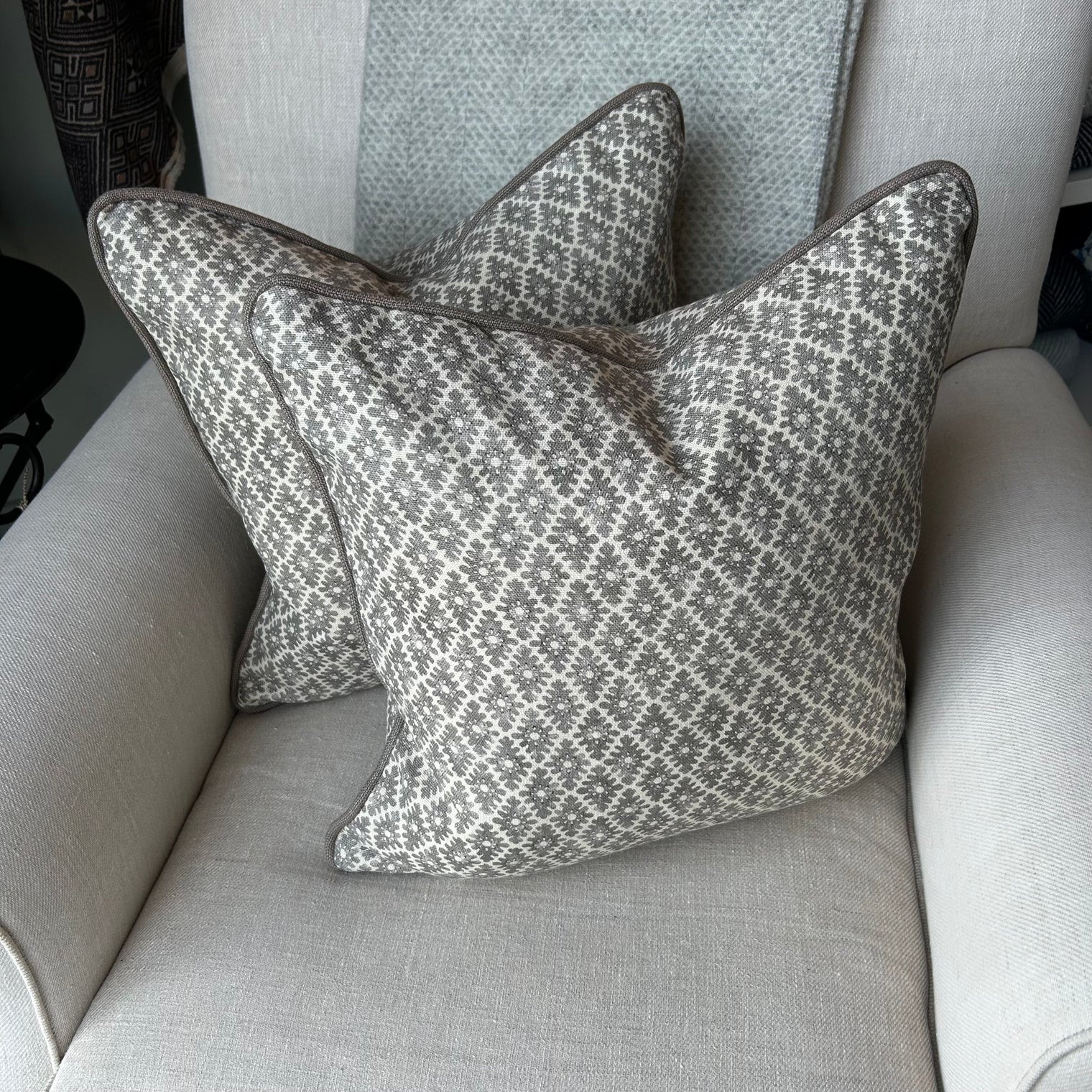 Ashfield Piped Cushion Not specified