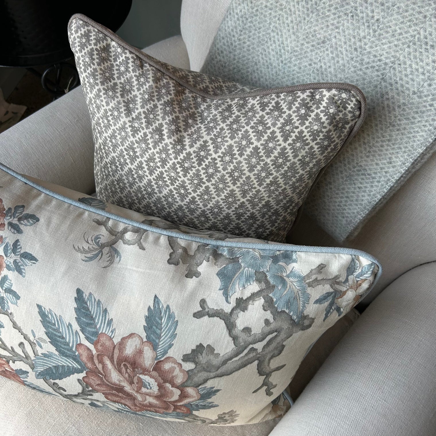 Ashfield Piped Cushion Not specified