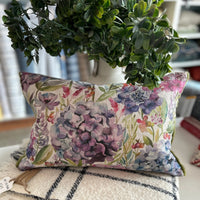 Voyage Hydrangea Cushion - 35x50cm FABRIC HOUSE