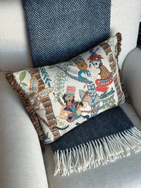 Monkey Orchestra Cushion FABRIC HOUSE