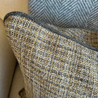 Mustard Weave Cushion FABRIC HOUSE