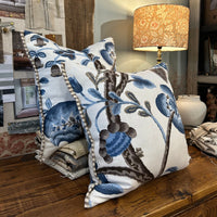 Marlena w Stripe Flange Cushion FABRIC HOUSE