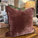 GP& J Baker Ruskin Velvet Cushion FABRIC HOUSE