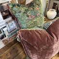 GP& J Baker Ruskin Velvet Cushion FABRIC HOUSE