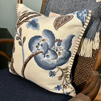 Marlena w Stripe Flange Cushion FABRIC HOUSE
