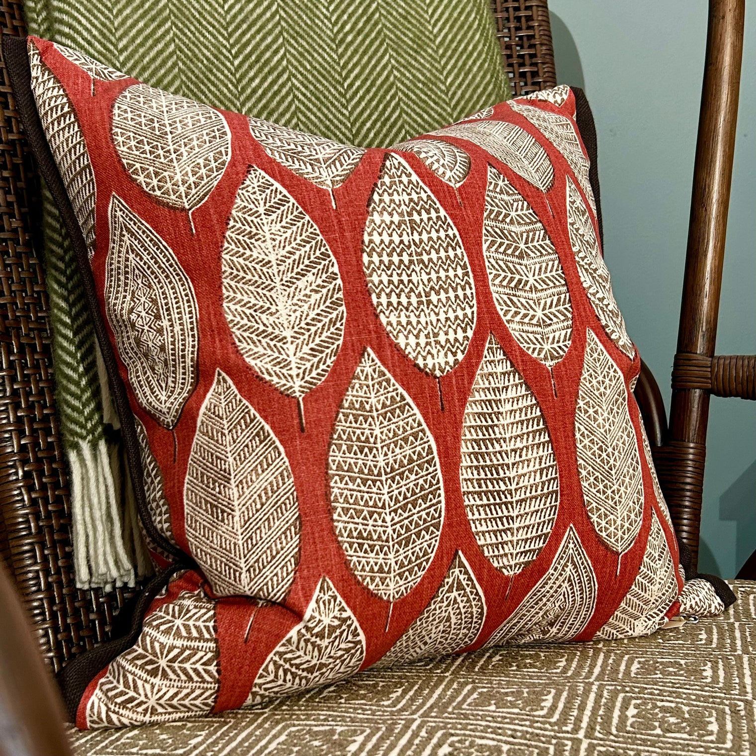 Malabar Pimento Cushion FABRIC HOUSE