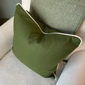 Green Wool Felt Cushion Not specified
