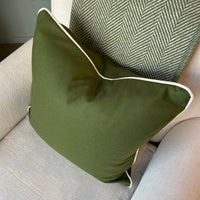 Green Wool Felt Cushion Not specified