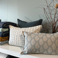 'Bagru' Azure Cushion Not specified