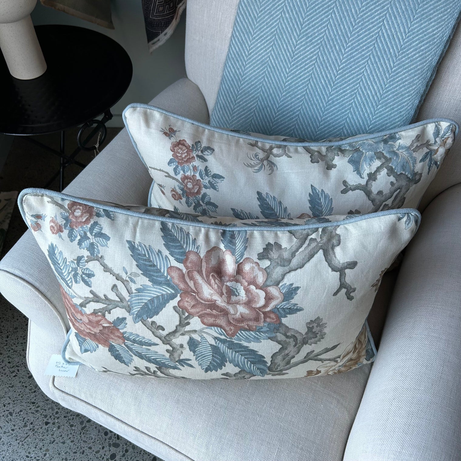 Garsington Piped Cushion Not specified