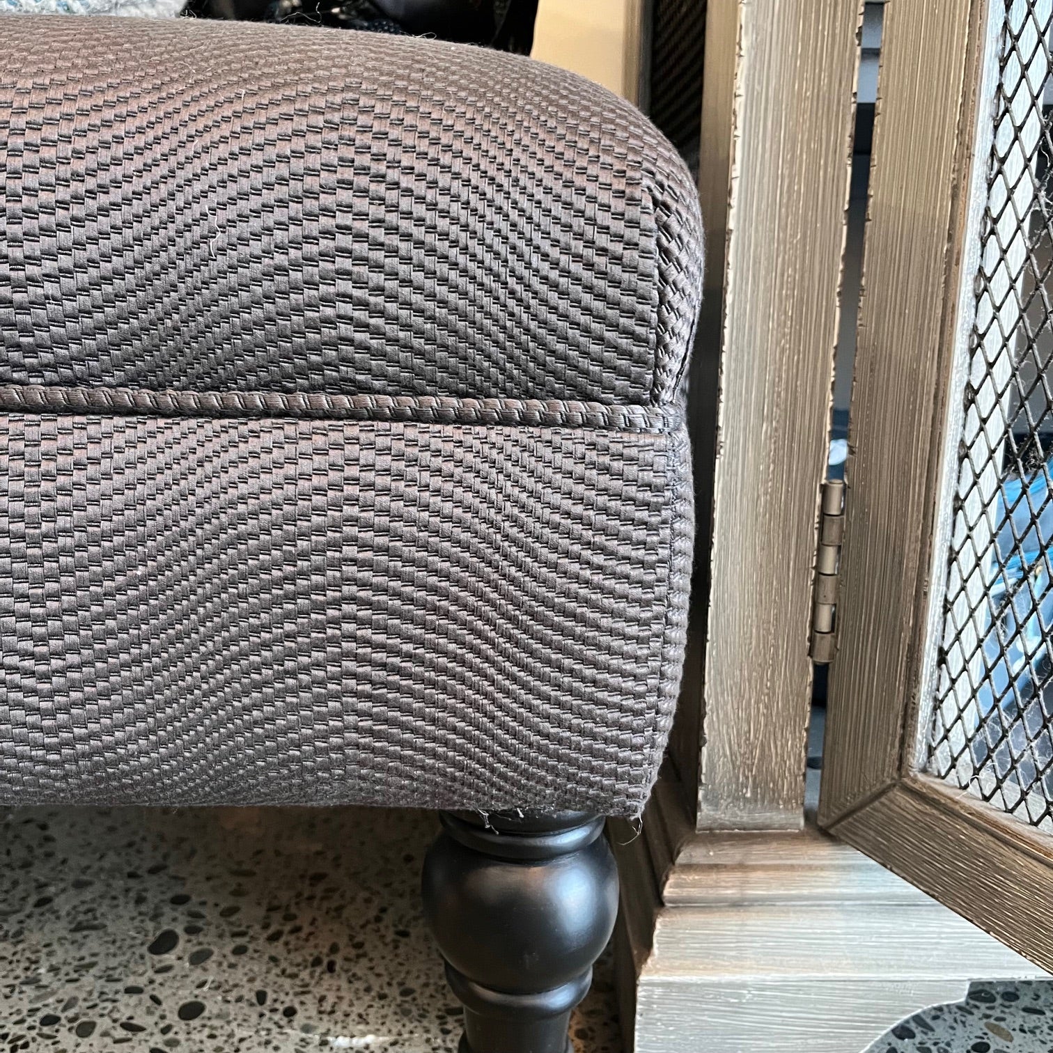 FRENCH FOOTSTOOL LARGE