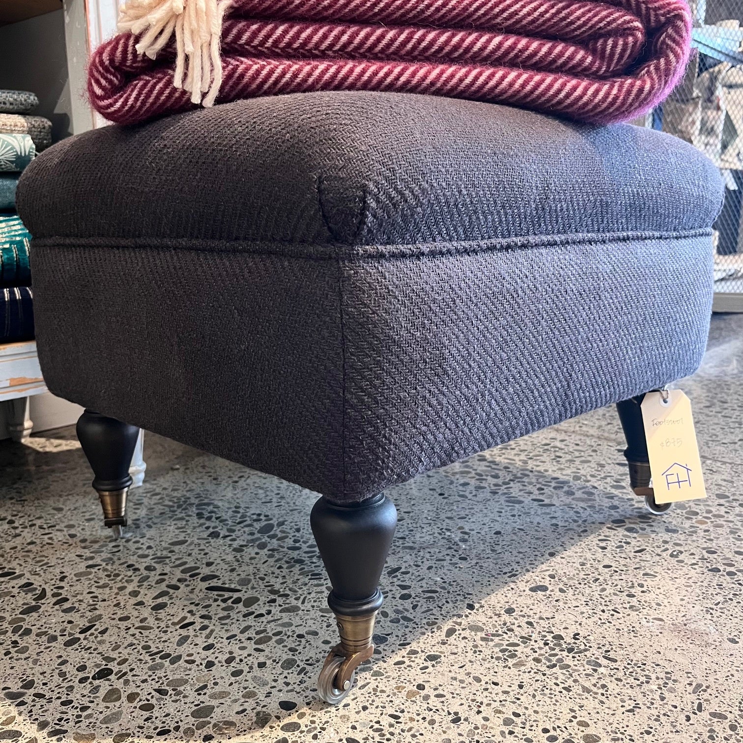 FRENCH FOOTSTOOL SMALL
