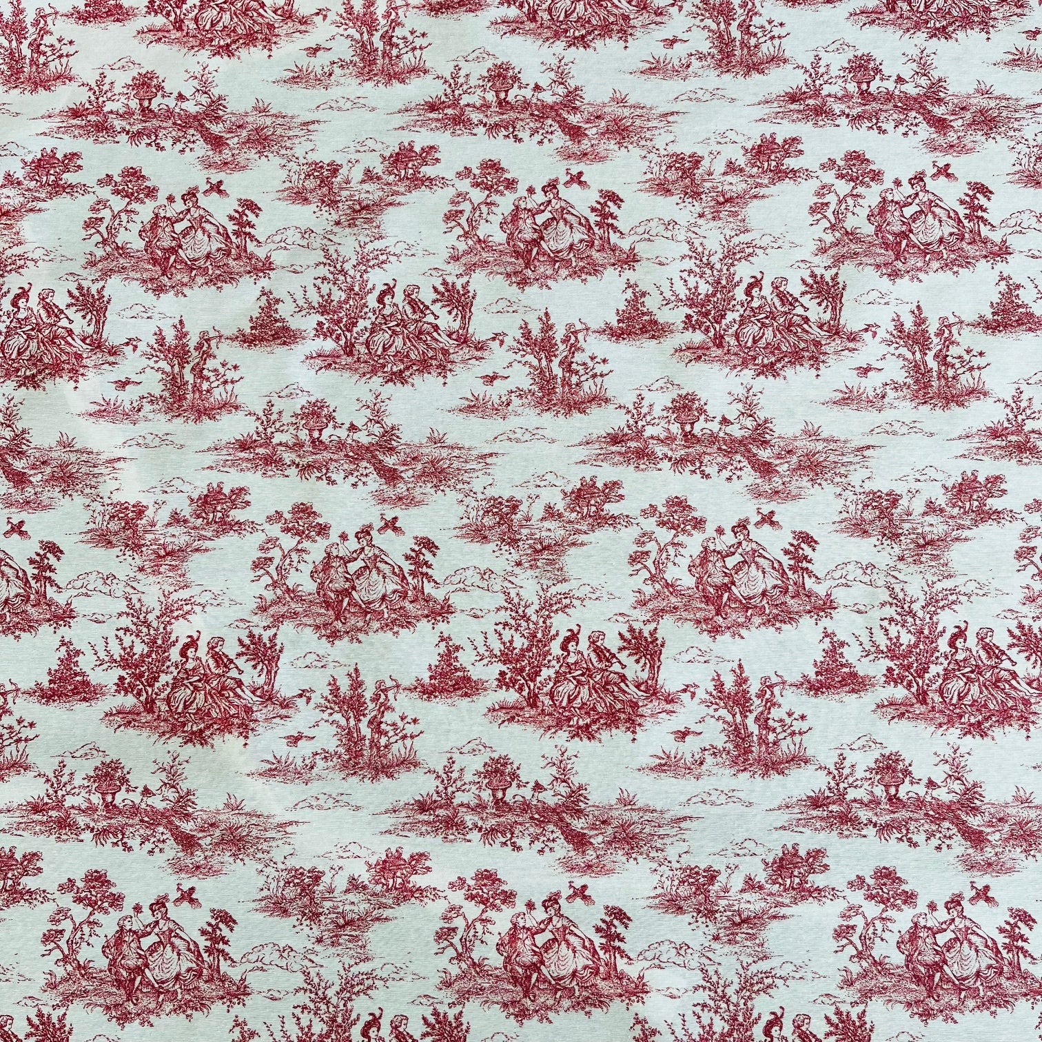 PROVINCIAL TOILE RED