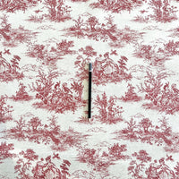 PROVINCIAL TOILE RED