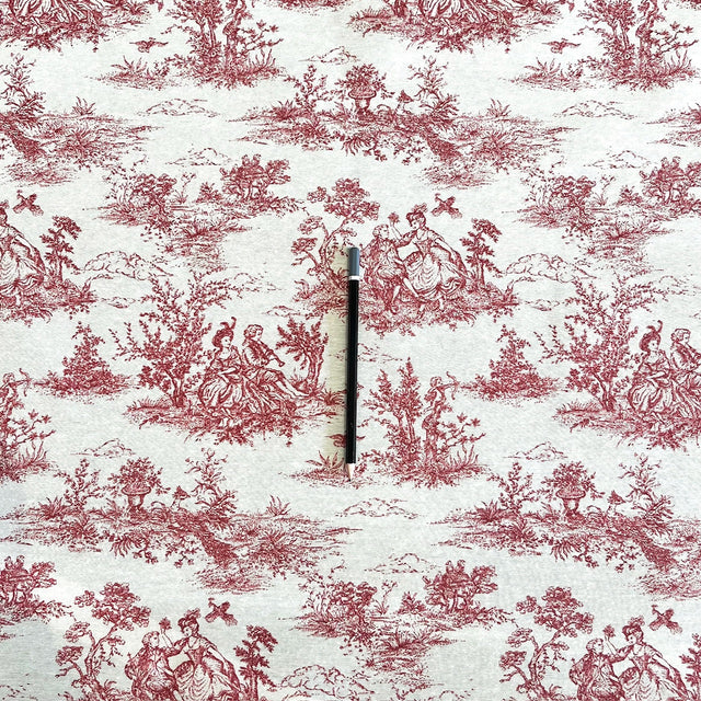 PROVINCIAL TOILE RED