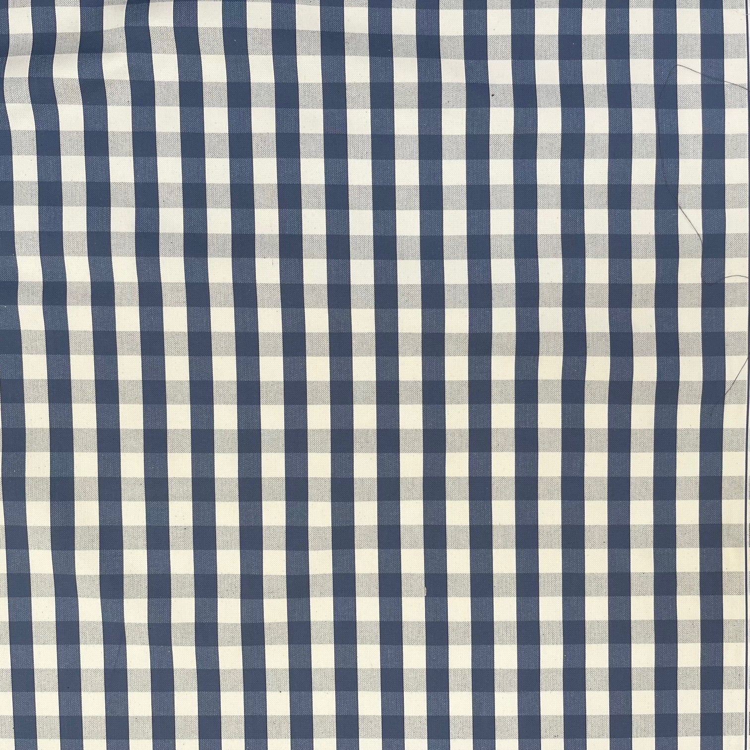 GINGHAM HERRINGBONE BLUE