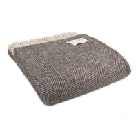 TWEEDMILL HERRINGBONE THROW