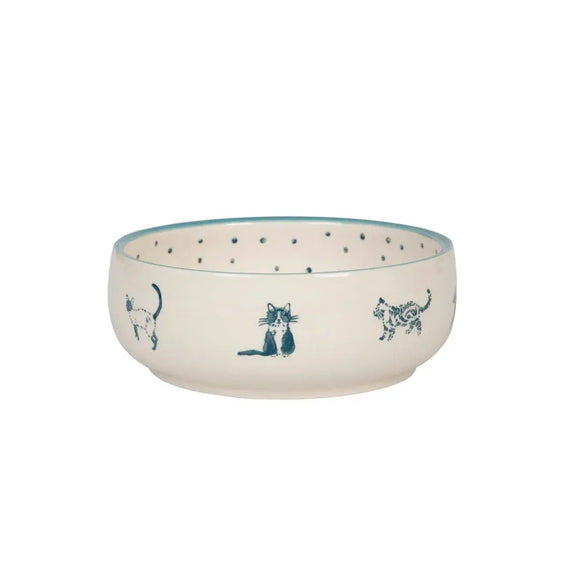Sophie Allport Stoneware Cat Bowl | Sophie Allport | Fabric House